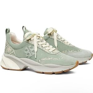 TORY BURCH GOOD LUCK TRAINERS 🍀 size 8